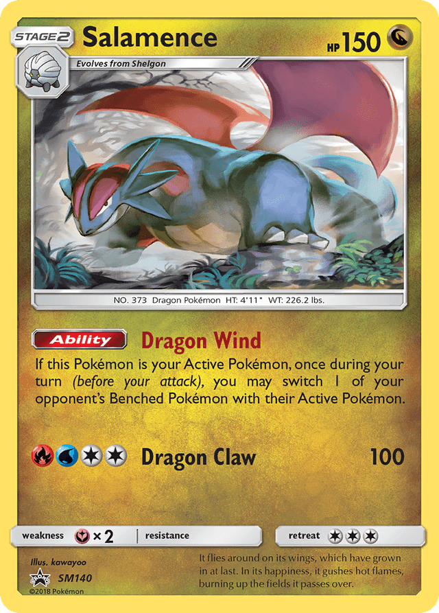 Salamence — SM Black Star Promos #SM140