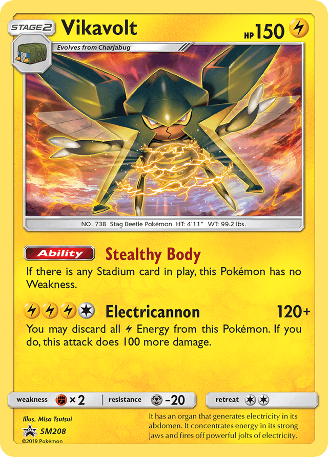 Vikavolt — SM Black Star Promos #SM208