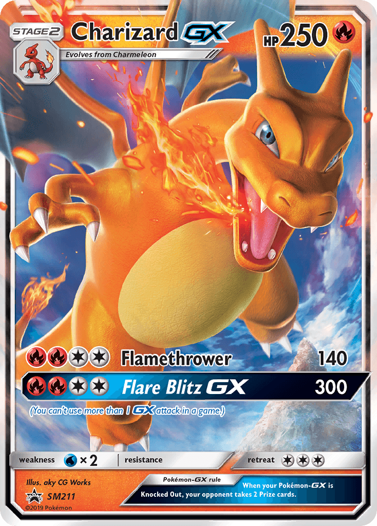 Charizard-GX — SM Black Star Promos #SM211
