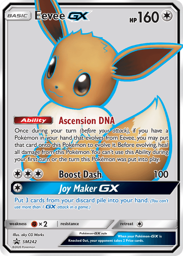 Eevee-GX — SM Black Star Promos #SM242