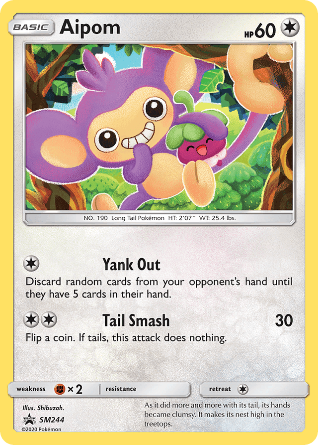 Aipom — SM Black Star Promos #SM244