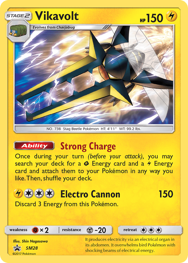 Vikavolt — SM Black Star Promos #SM28