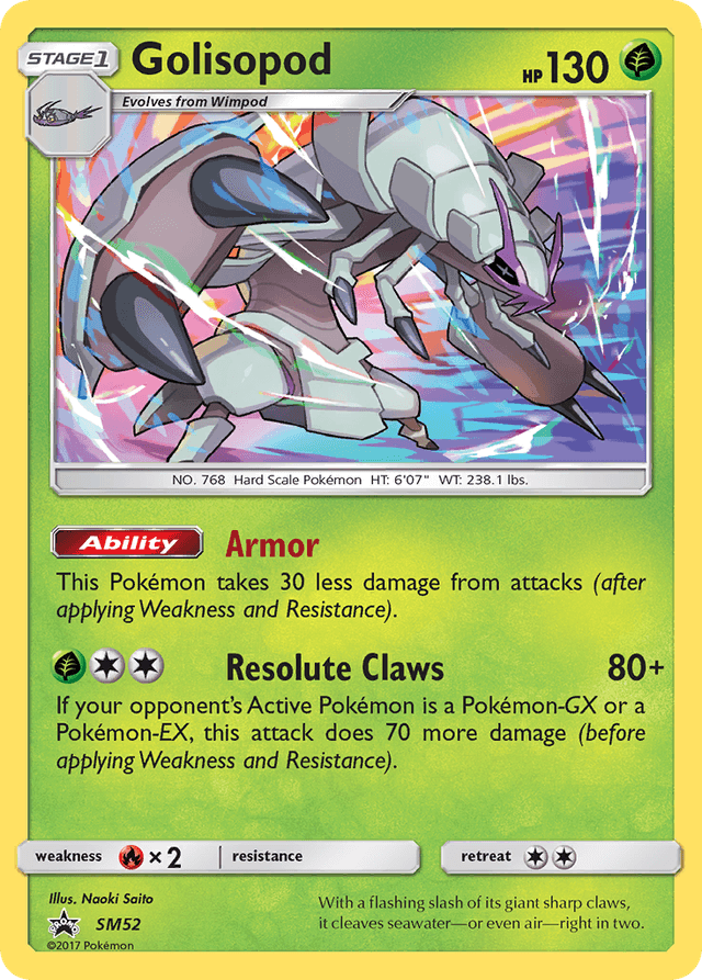 Golisopod — SM Black Star Promos #SM52