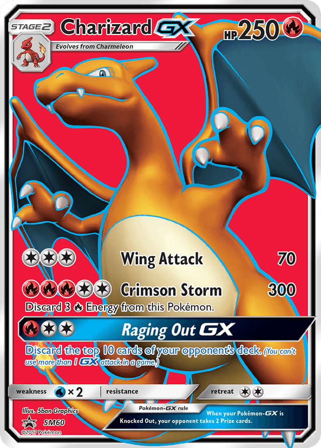 Charizard-GX — SM Black Star Promos #SM60