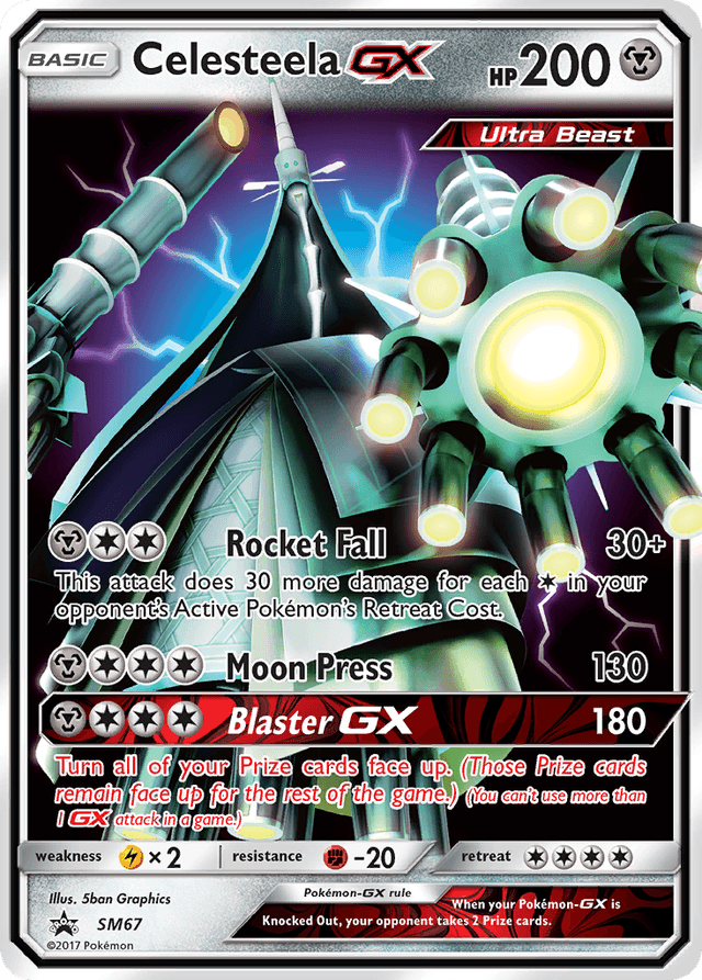 Celesteela-GX — SM Black Star Promos #SM67