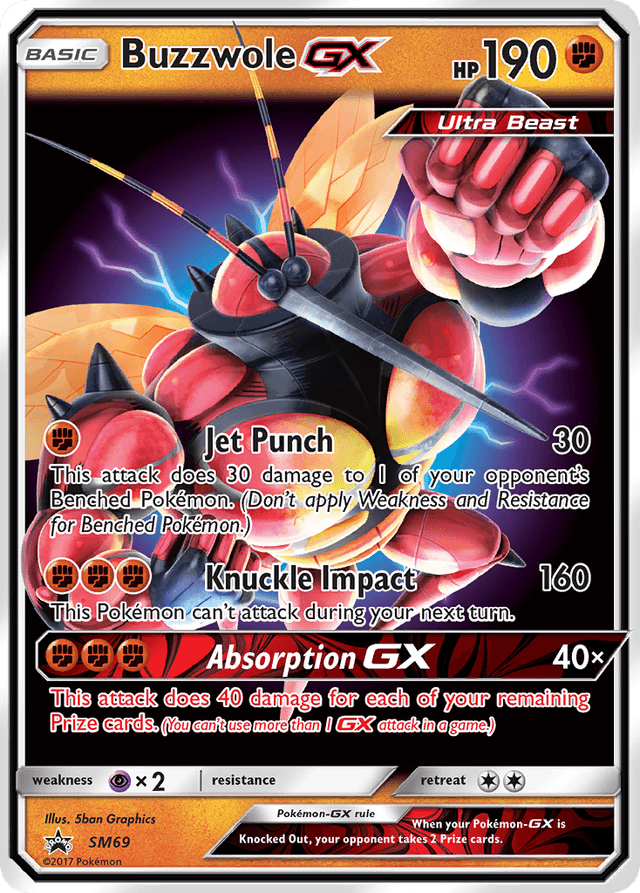 Buzzwole-GX — SM Black Star Promos #SM69