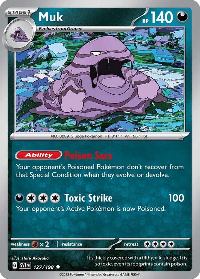 Muk — Scarlet & Violet #127
