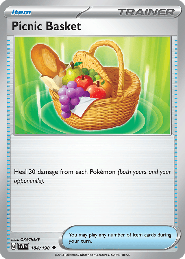 Picnic Basket — Scarlet & Violet #184