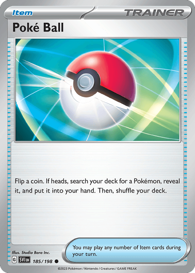 Poké Ball — Scarlet & Violet #185