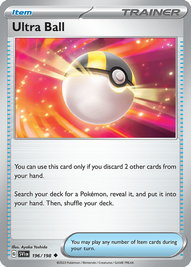 Ultra Ball — Scarlet & Violet #196