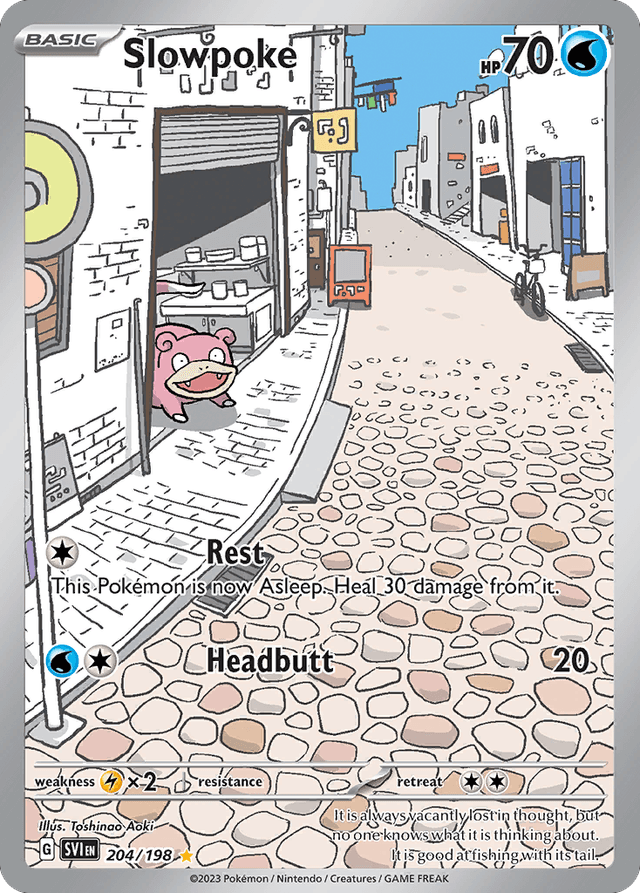 Slowpoke — Scarlet & Violet #204