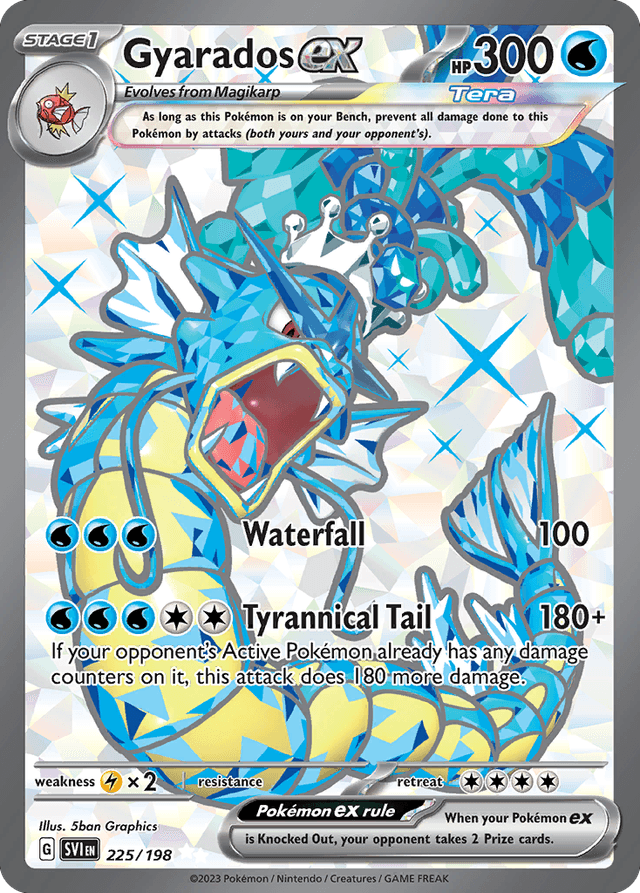 Gyarados ex — Scarlet & Violet #225
