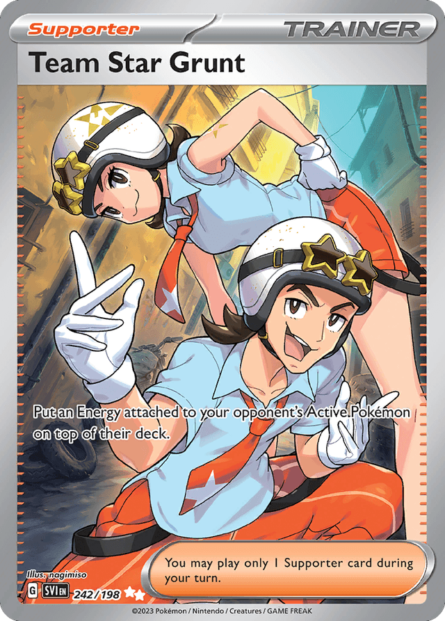 Team Star Grunt — Scarlet & Violet #242