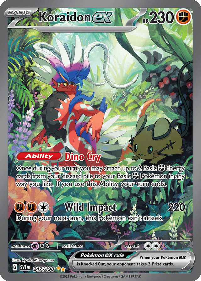 Koraidon ex — Scarlet & Violet #247