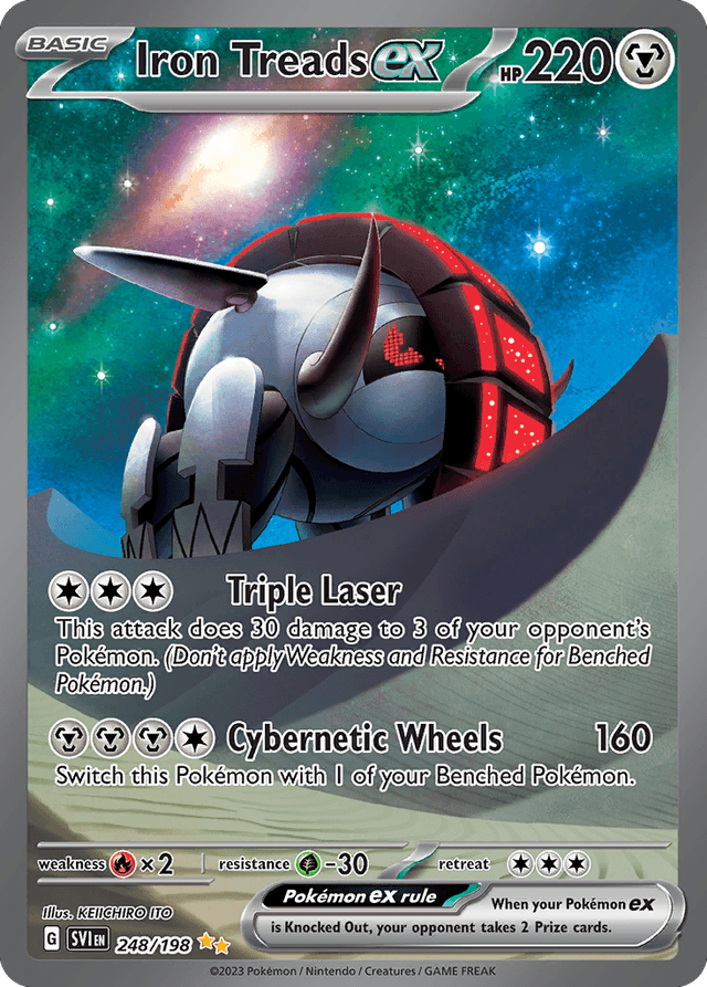Iron Treads ex — Scarlet & Violet #248