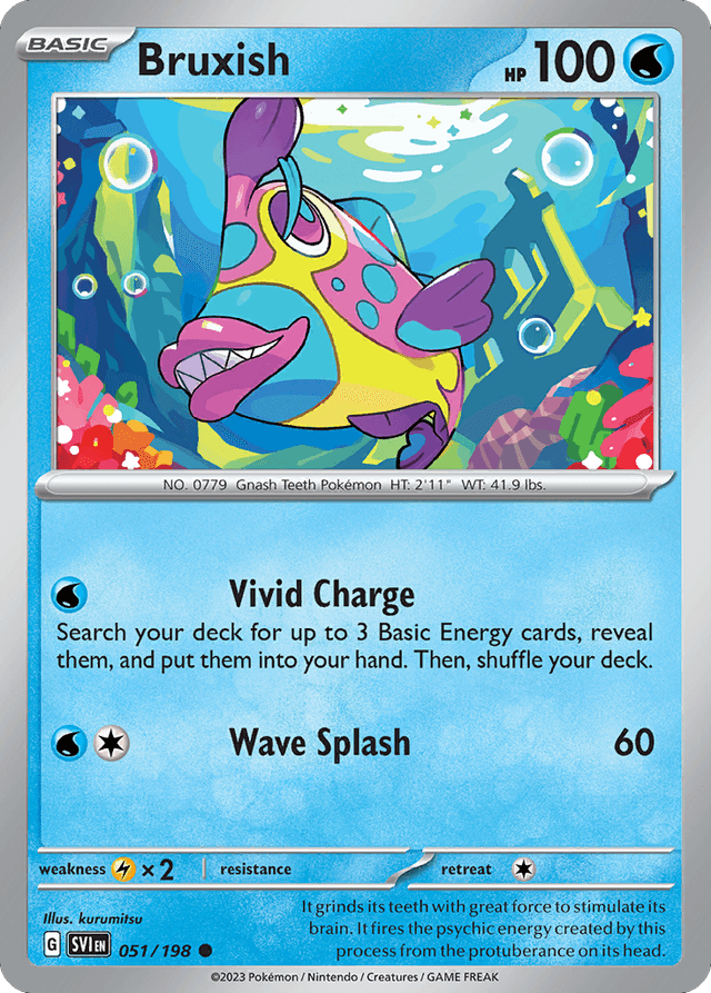 Bruxish — Scarlet & Violet #51