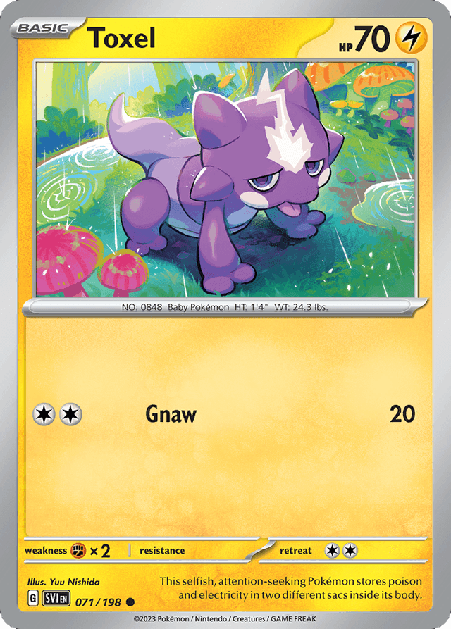 Toxel — Scarlet & Violet #71