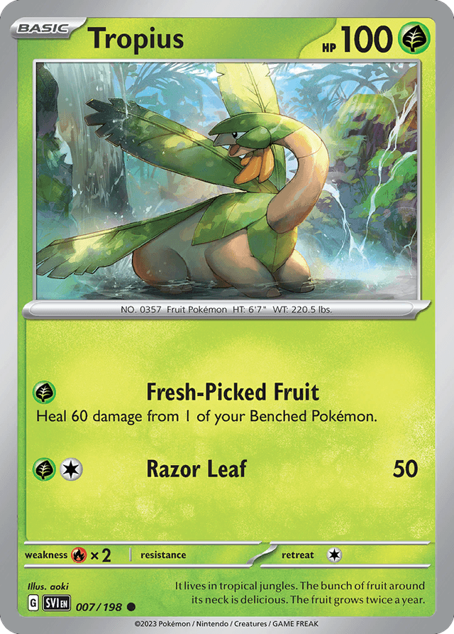 Tropius — Scarlet & Violet #7