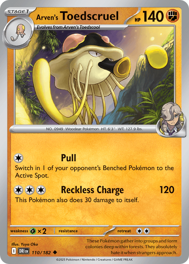 Arven's Toedscruel — Destined Rivals #110