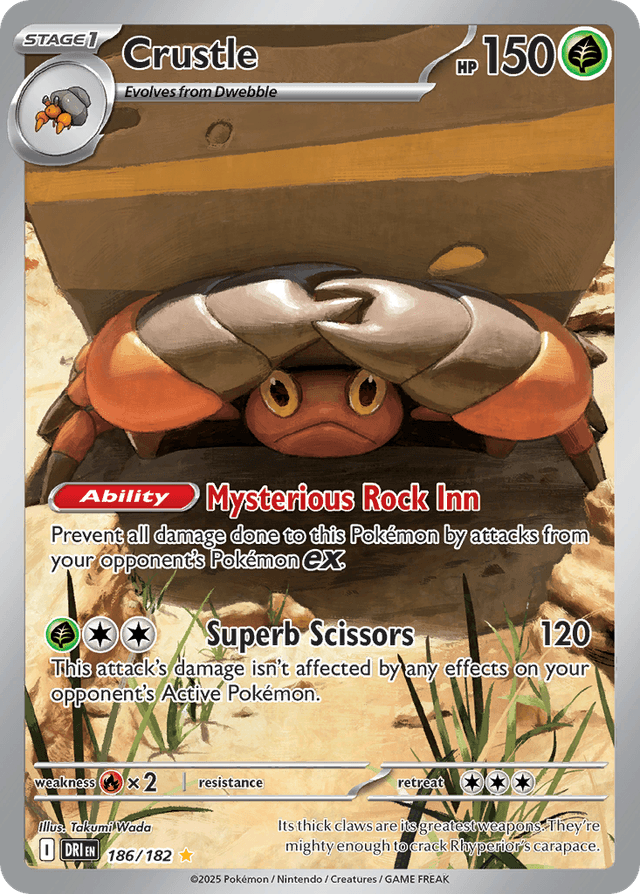 Crustle — Destined Rivals #186