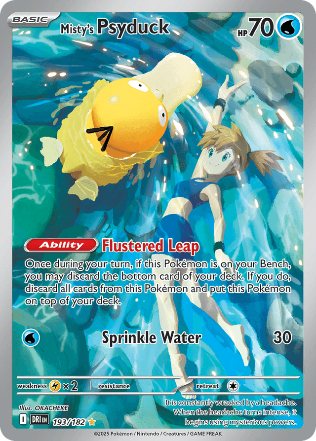 Misty's Psyduck — Destined Rivals #193