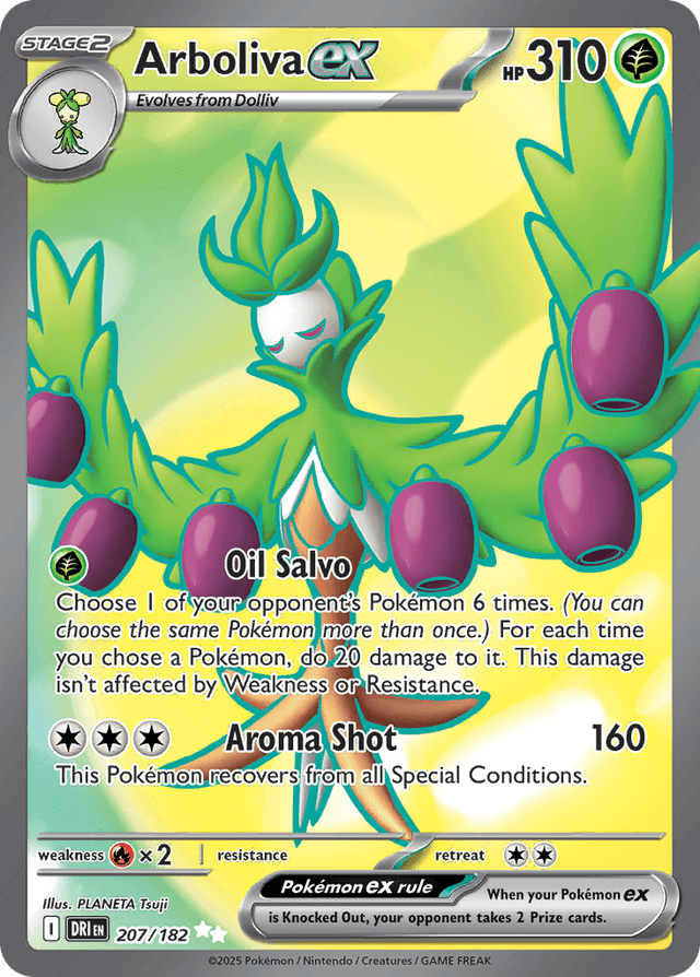 Arboliva ex — Destined Rivals #207