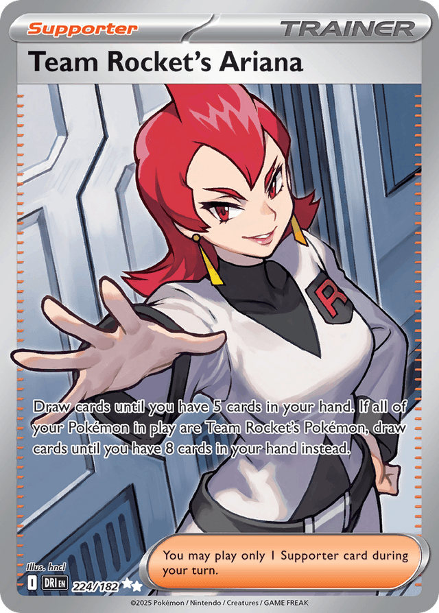 Team Rocket's Ariana — Destined Rivals #224