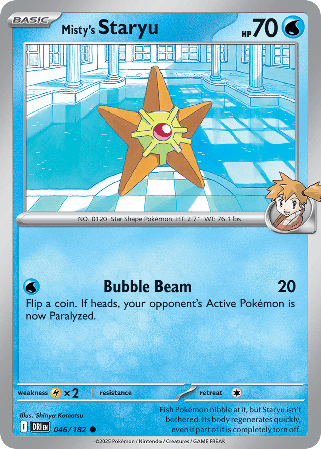 Misty's Staryu — Destined Rivals #46