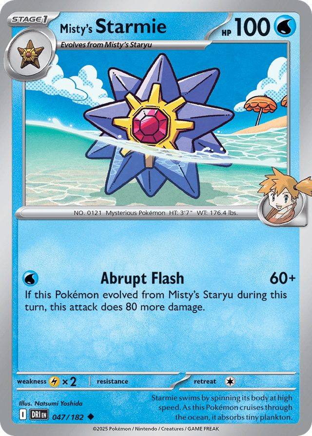 Misty's Starmie — Destined Rivals #47