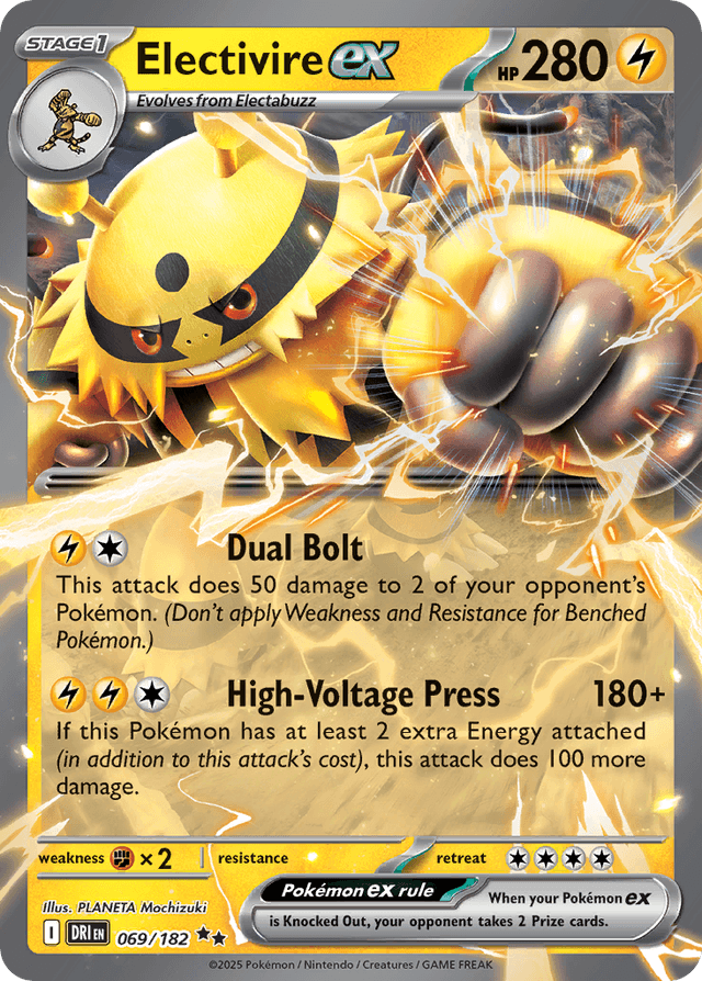 Electivire ex — Destined Rivals #69