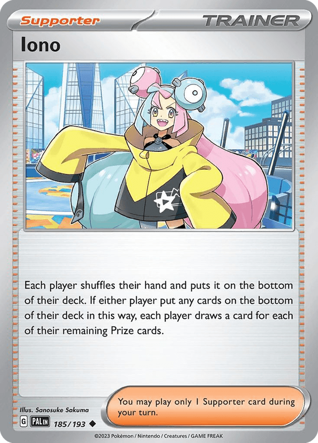 Iono — Paldea Evolved #185