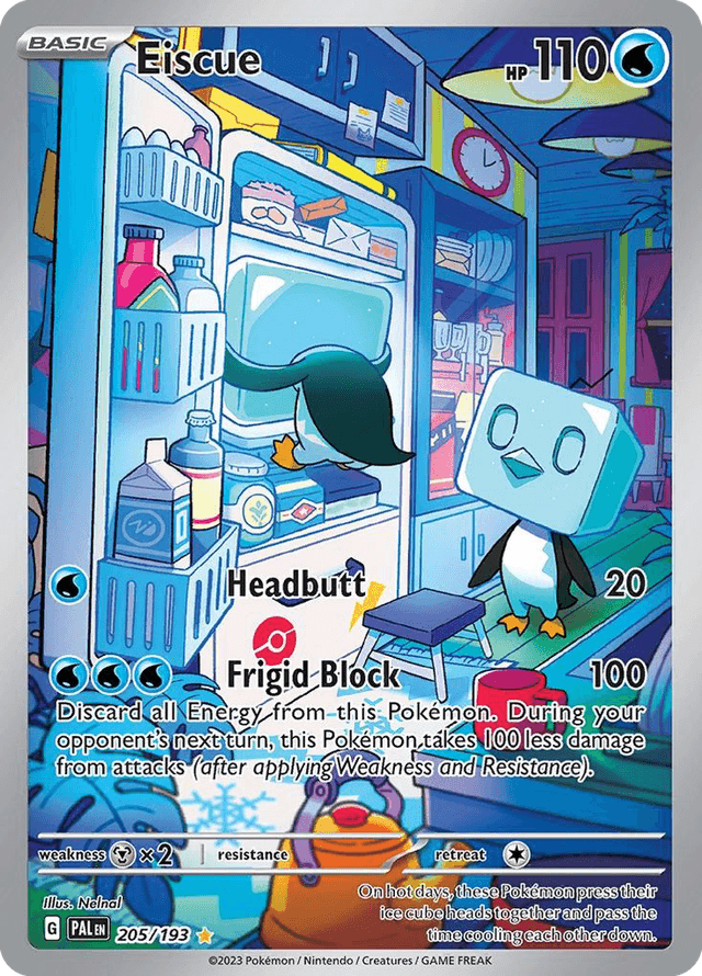 Eiscue — Paldea Evolved #205