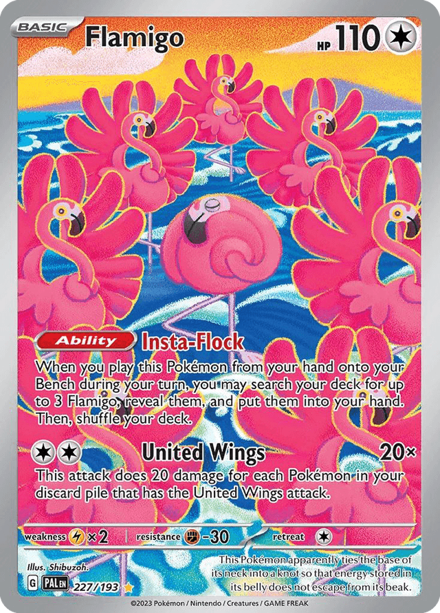 Flamigo — Paldea Evolved #227