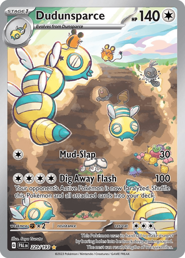 Dudunsparce — Paldea Evolved #229