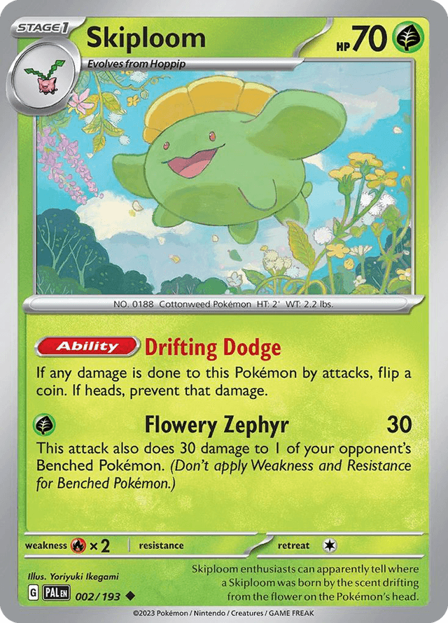 Skiploom — Paldea Evolved #2