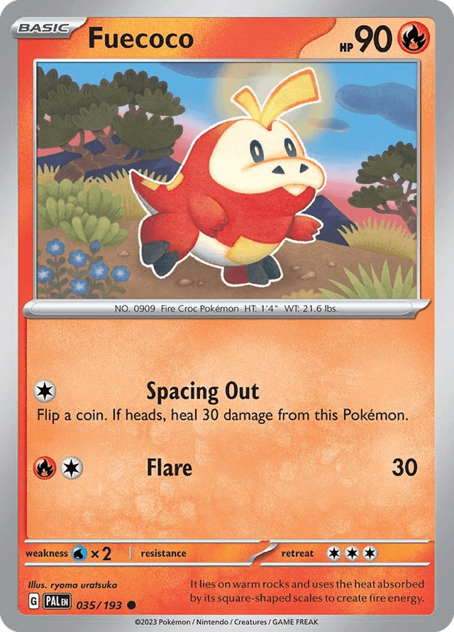 Fuecoco — Paldea Evolved #35