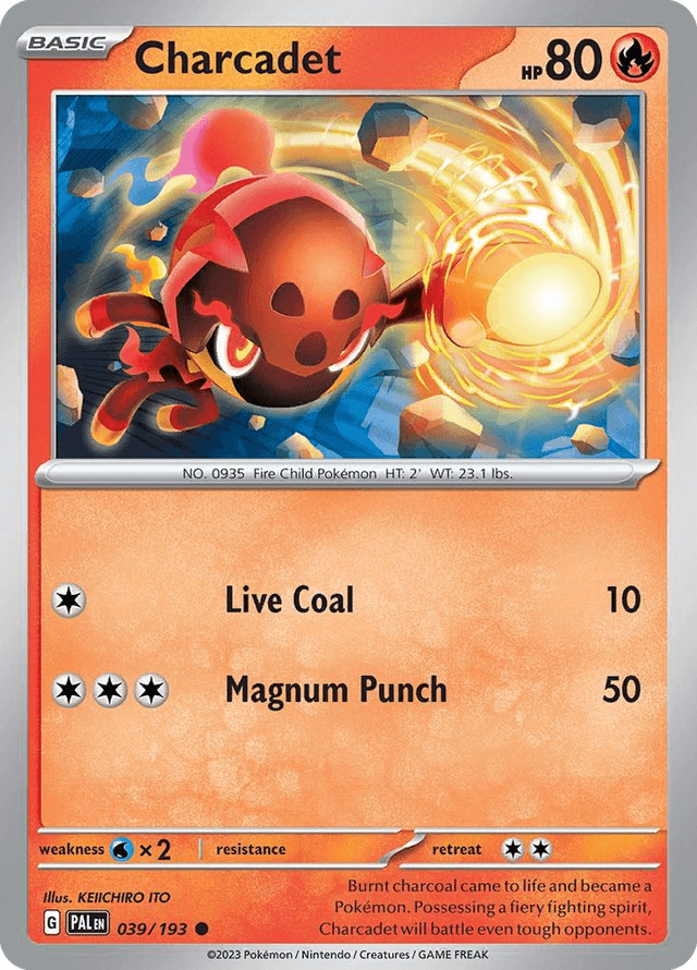 Charcadet — Paldea Evolved #39