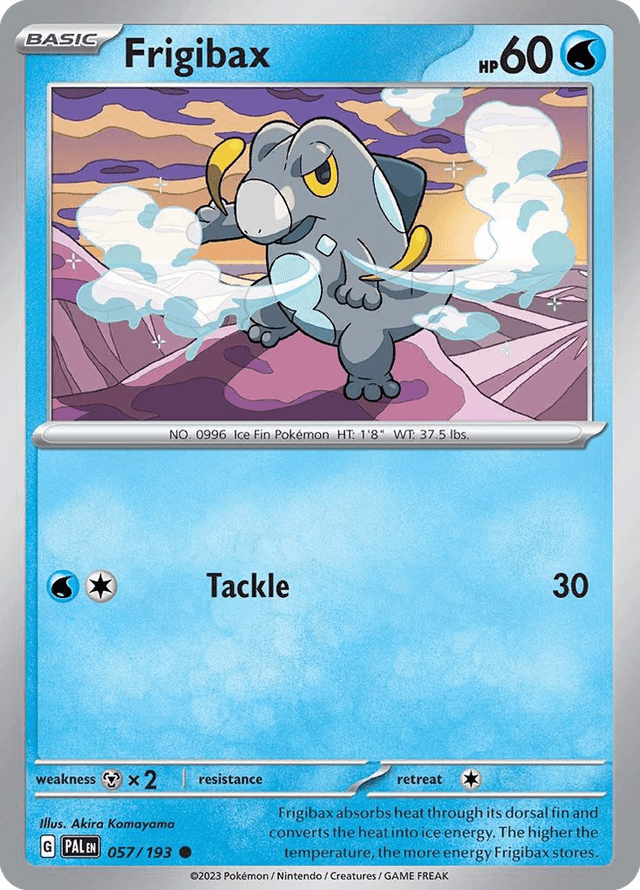 Frigibax — Paldea Evolved #57