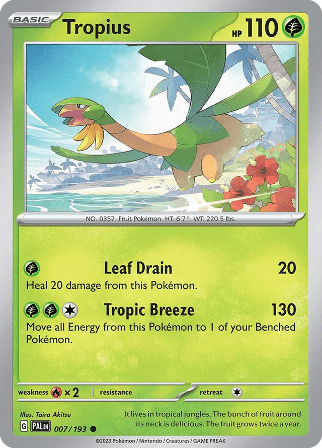 Tropius — Paldea Evolved #7
