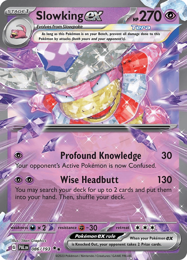 Slowking ex — Paldea Evolved #86