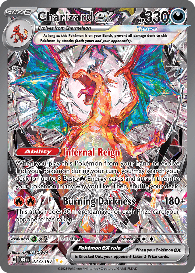 Charizard ex — Obsidian Flames #223