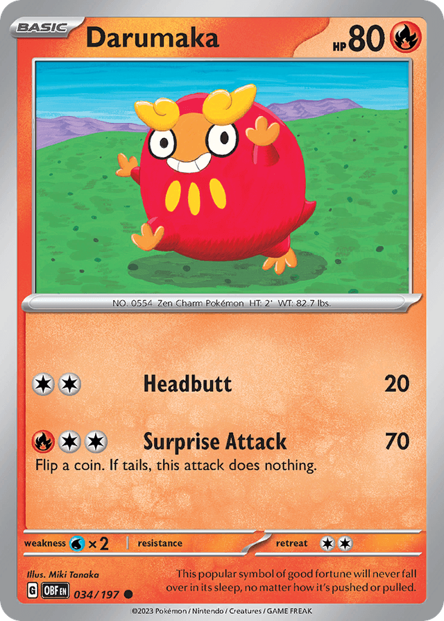 Darumaka — Obsidian Flames #34