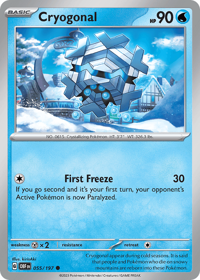 Cryogonal — Obsidian Flames #55