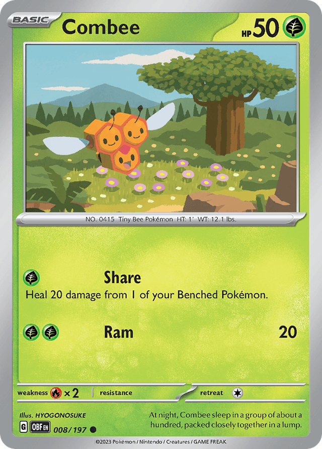 Combee — Obsidian Flames #8