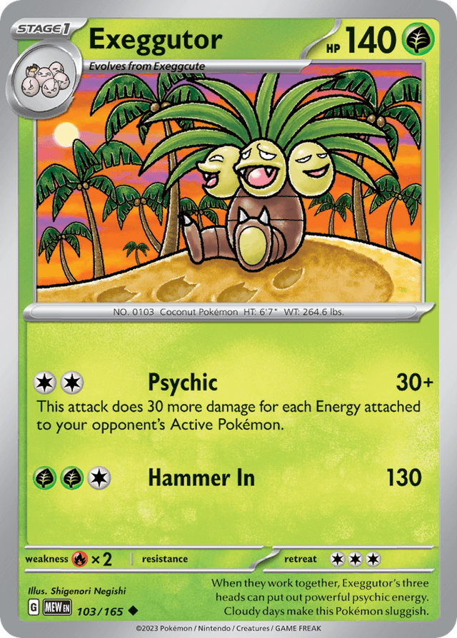 Exeggutor — 151 #103