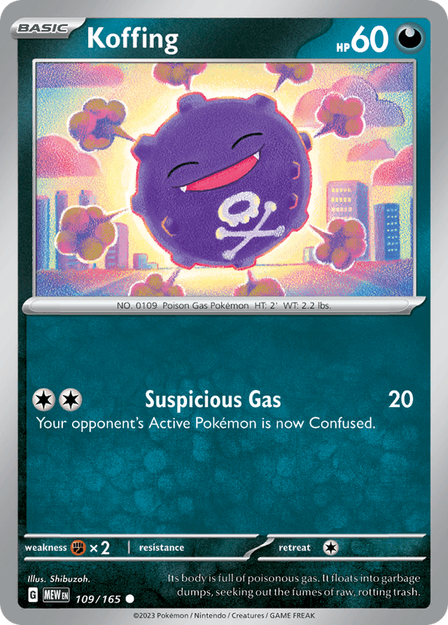 Koffing — 151 #109