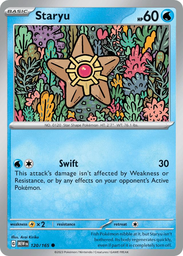 Staryu — 151 #120