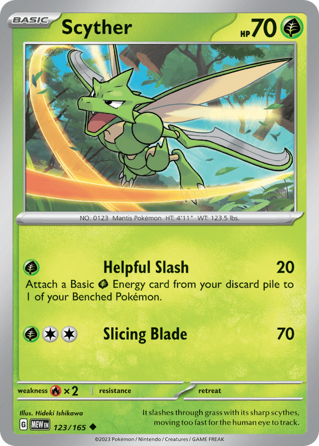 Scyther — 151 #123
