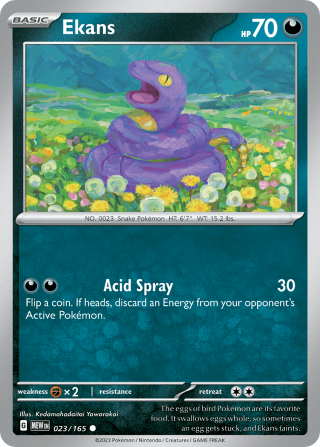 Ekans — 151 #23