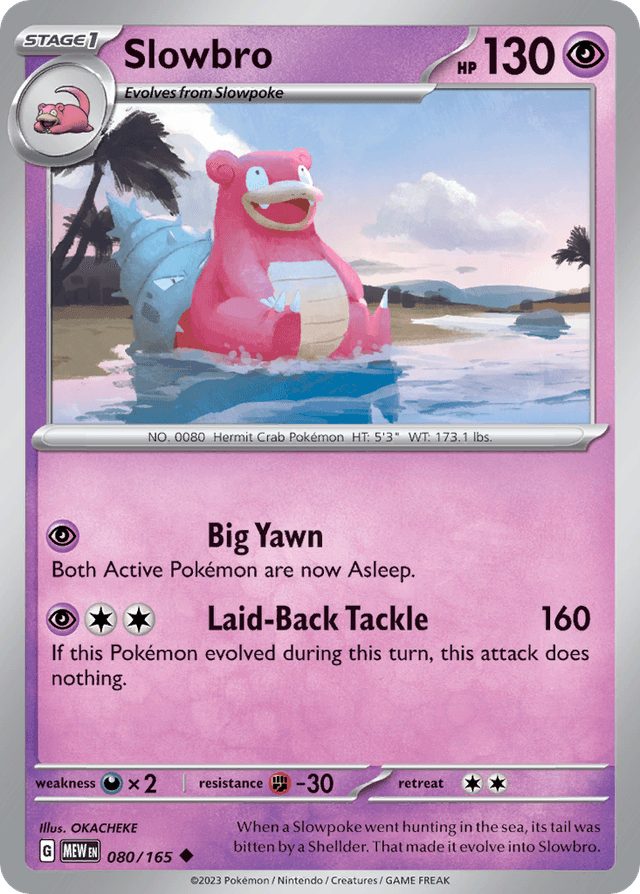 Slowbro — 151 #80